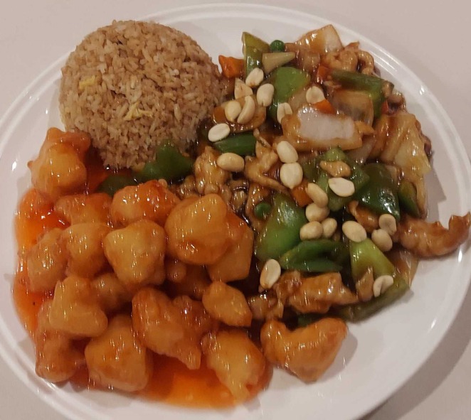 1. Sweet & Sour Chicken, Kung Pao Chicken & Fried Rice Image