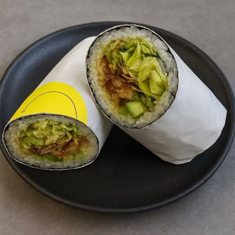 Grilled Eel Buritto 鳗鱼大卷