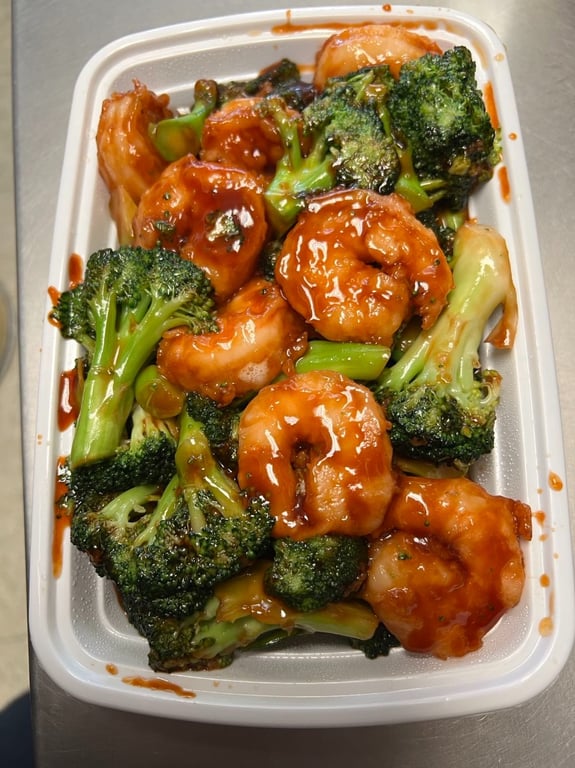 98. Shrimp w. Broccoli