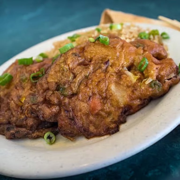 160. 菜蓉蛋 Vegetable Egg Foo Young