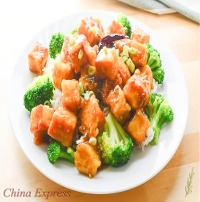 General Tso's Bean Curd 左宗豆腐