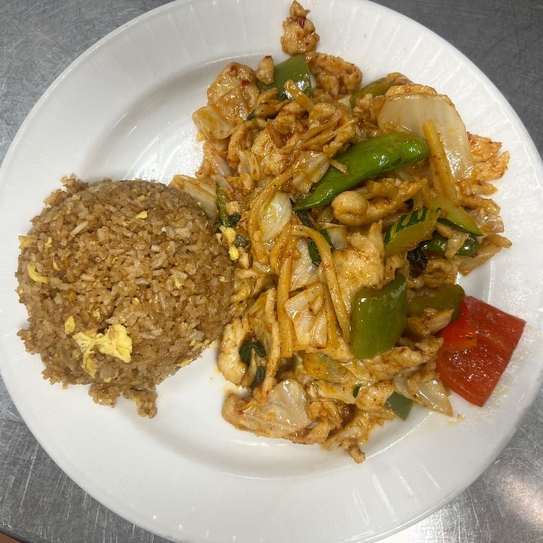 Prik Khing Lunch