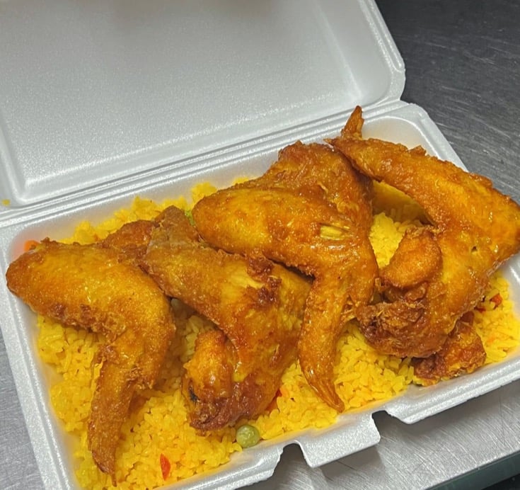 Fried Chicken Wings (4)