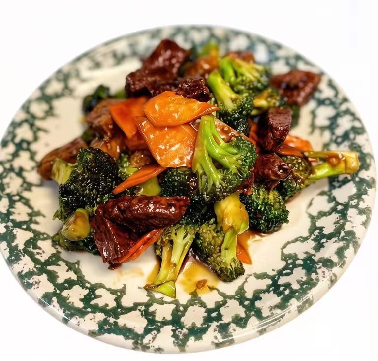 Vegetarian Beef with Broccoli