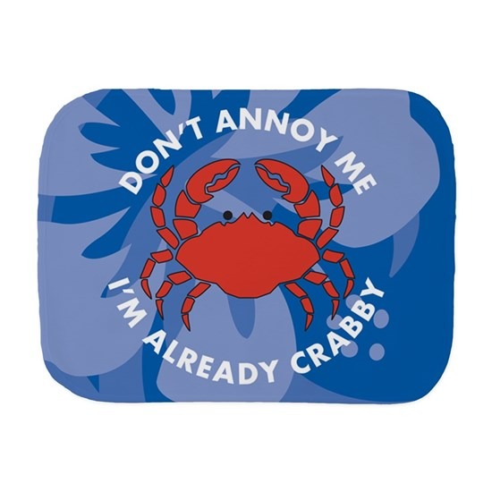 Cloth Bib with Crab Design Image