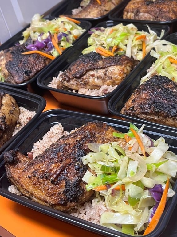 Authentic Island Spiced Jerked Chicken