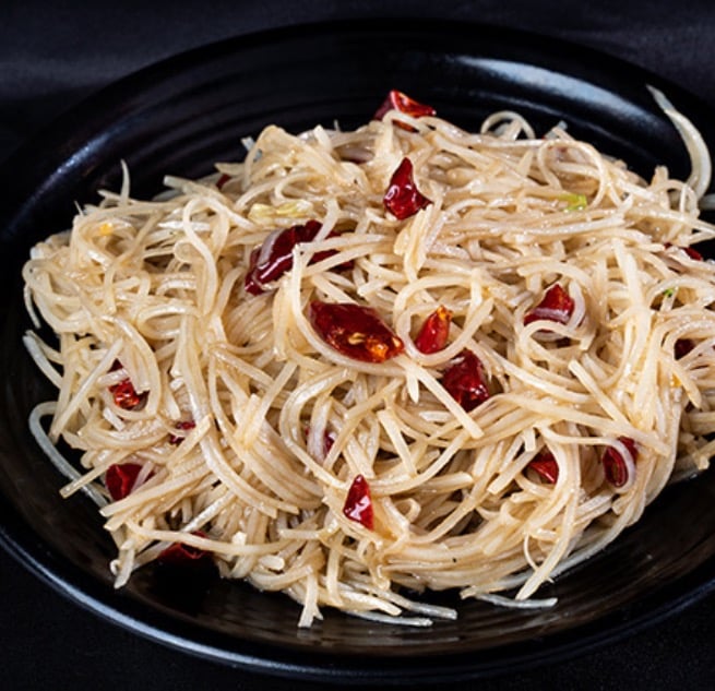 104. Stir Fried Spicy & Sour Shredded Potato