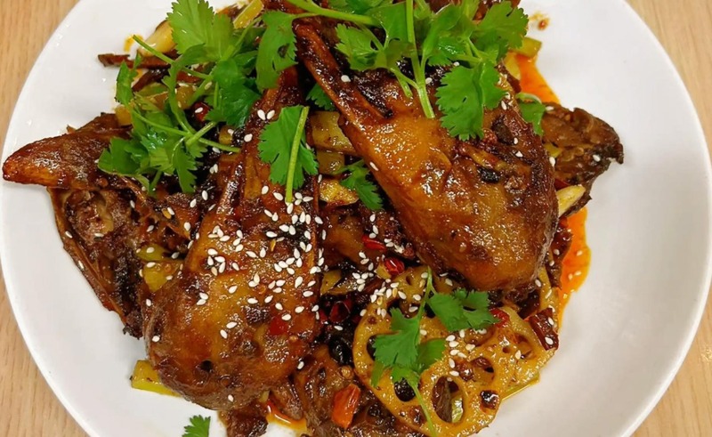 Dry Pot Duck Head