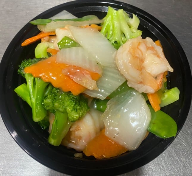 82. Sauteed Vegetable Shrimp