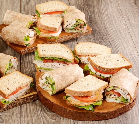 Assorted Wrap & Sandwich Tray Image