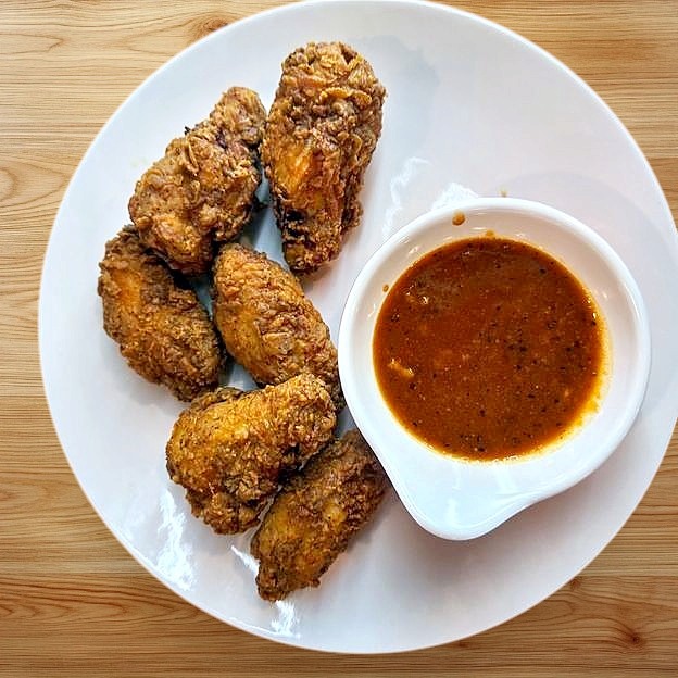 Korean Honey Garlic Wing