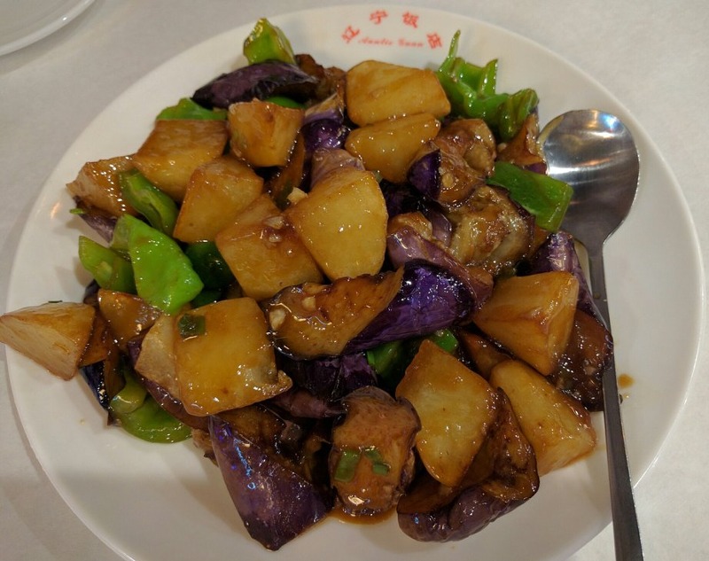 Sauteed Potato, Green Pepper & Eggplant
Auntie Guan's Kitchen 108 - New York
