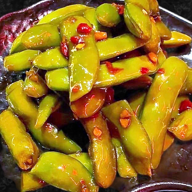 Chili Garlic Edamame