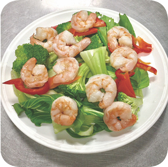 AL12. Shrimp with Mixed Vegetables