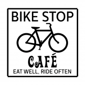 bikestopcafe Home Logo