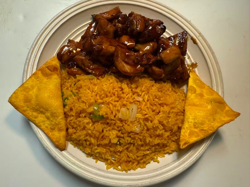 C150. 棒棒鸡<br>Bourbon Chicken