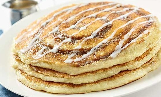 Cinnamon Swirl Pancakes