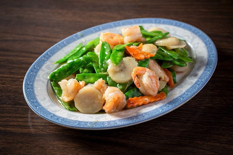 125. Shrimp w. Snow Peas 雪豆虾