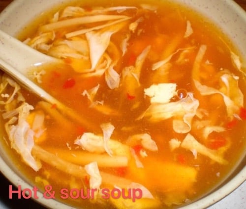 3. Hot & Sour Soup