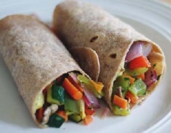 Veggie Club Wrap