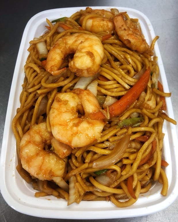 46. Jumbo Shrimp Lo Mein