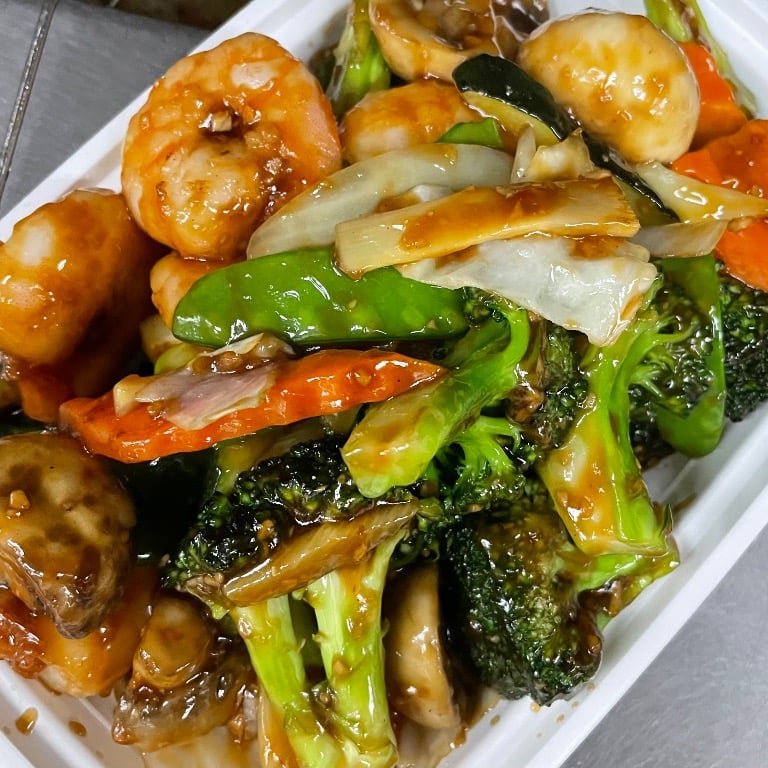 R2. 什菜虾 Shrimp Mixed Vegetable