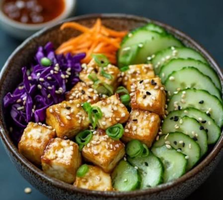 Seasoned Tofu Poke