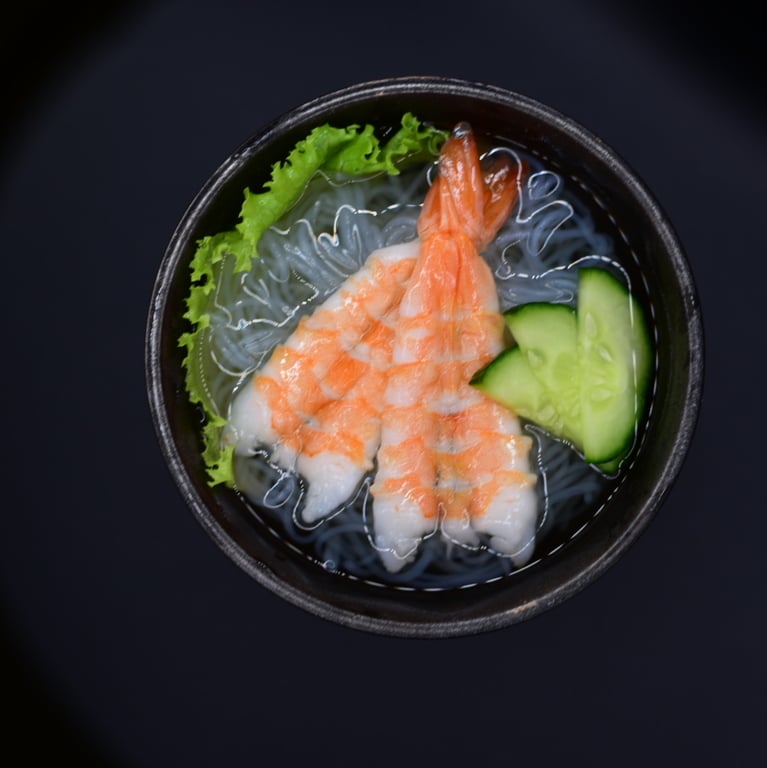 5. 虾粉丝沙律 Ebi Sunomono