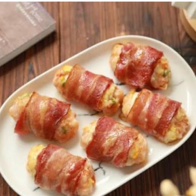 Bacon Wrap with Crabmeat (12) 蟹肉培根卷