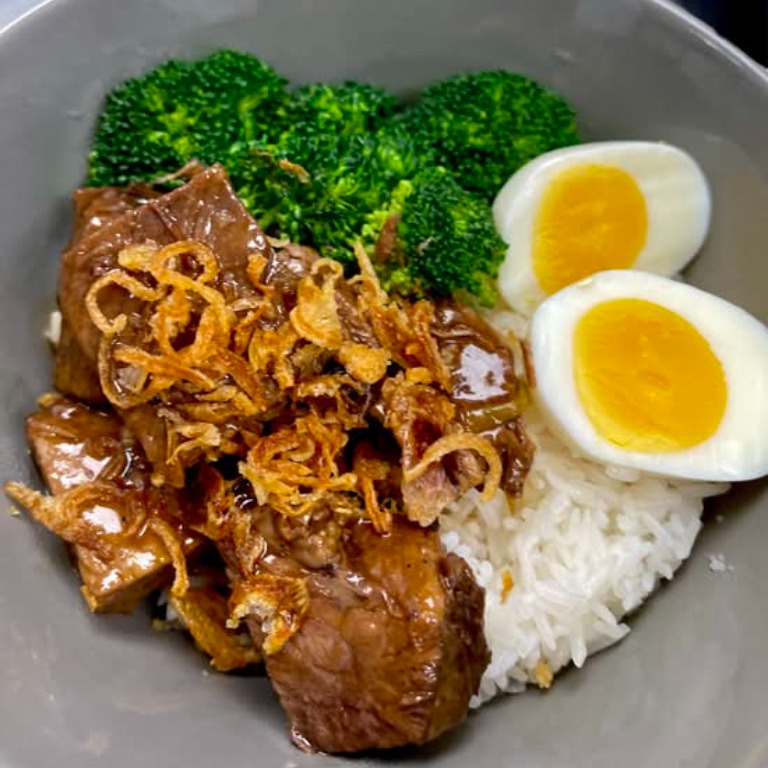 Braised Short Rib Rice Bowl