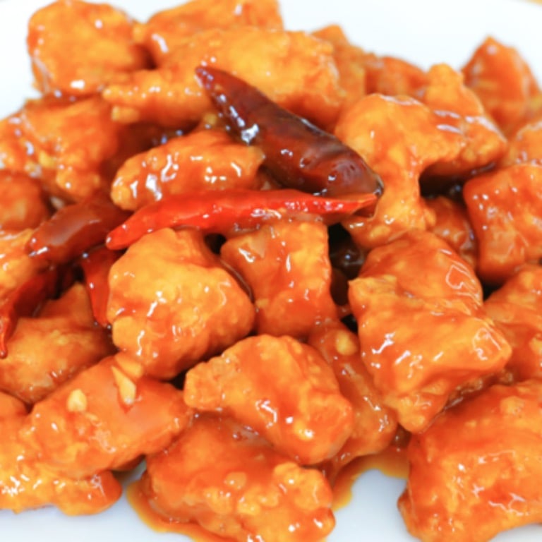 C17. 陈皮鸡 Spicy Orange Chicken