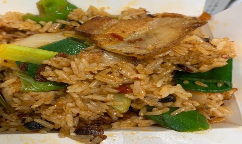 31. Double Cooked Pork Fried Rice 回锅肉炒饭
