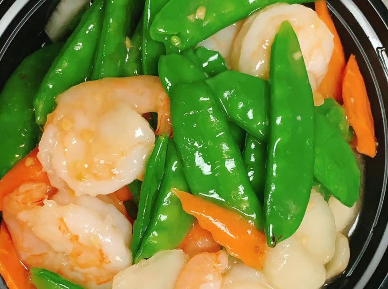 S-7. Shrimp with Snow Peas