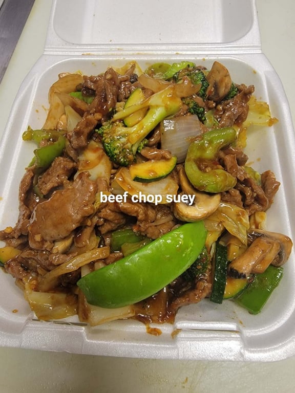 Beef Chop Suey