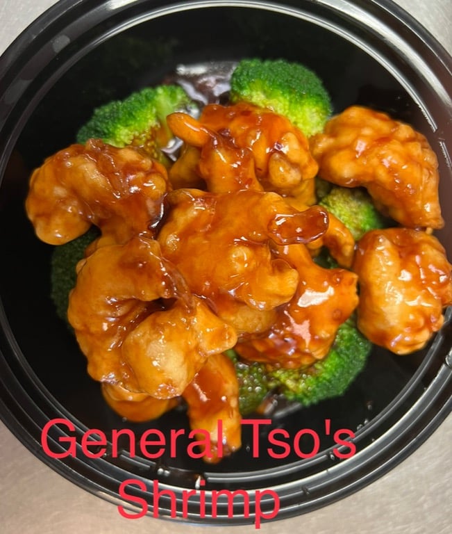 S 9. General Tso's Shrimp 左宗虾