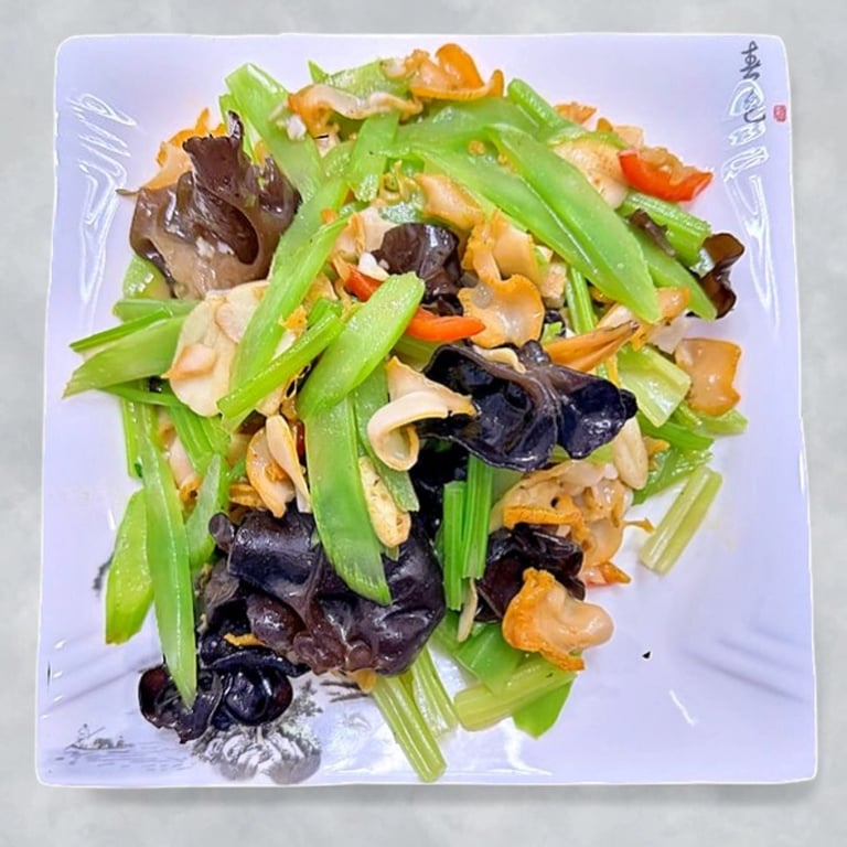 炒响螺 Stir-Fried Sea Whelks