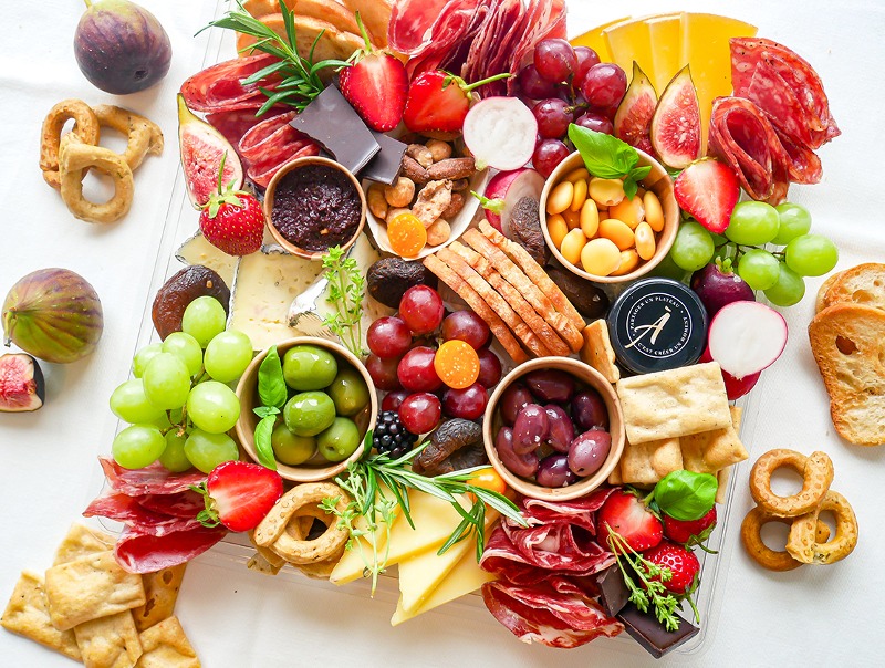 Plateau à partager pour 4