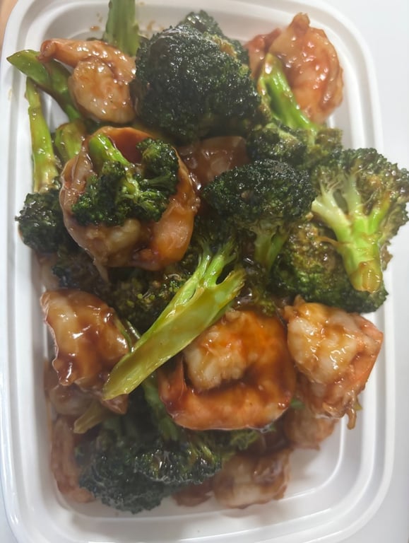 86. Shrimp w. Broccoli