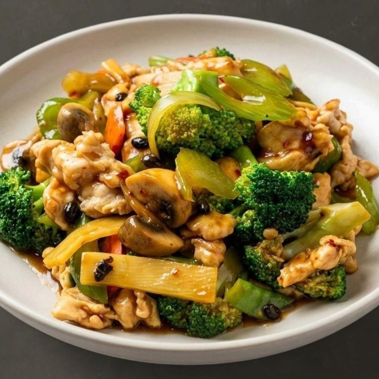 54. 湖南鸡 <br>Hunan Chicken