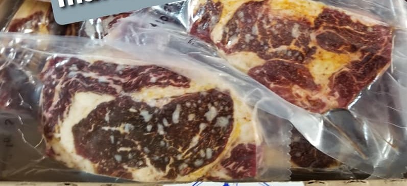 Steak Ribeye 12oz Boneless Frozen