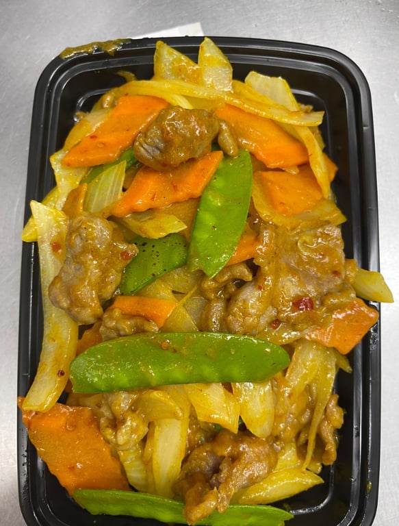 Curry Beef w. Onion 咖喱牛 大