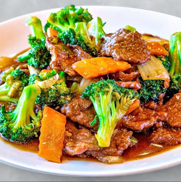 50. 芥兰牛 Beef with Broccoli