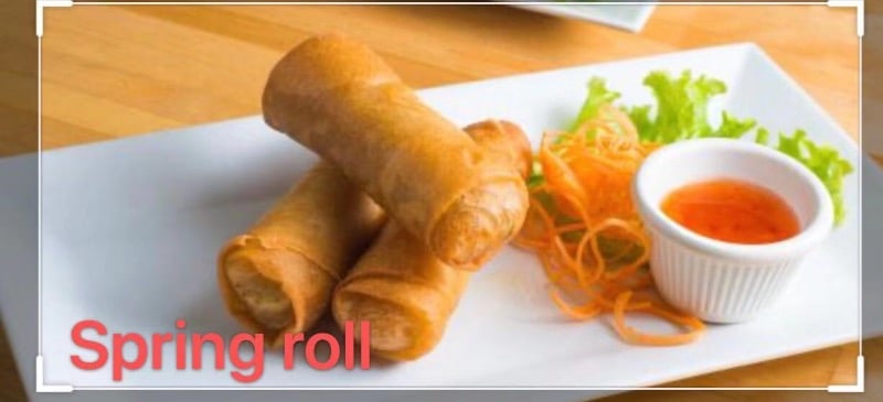 3. Spring Roll (2pcs)