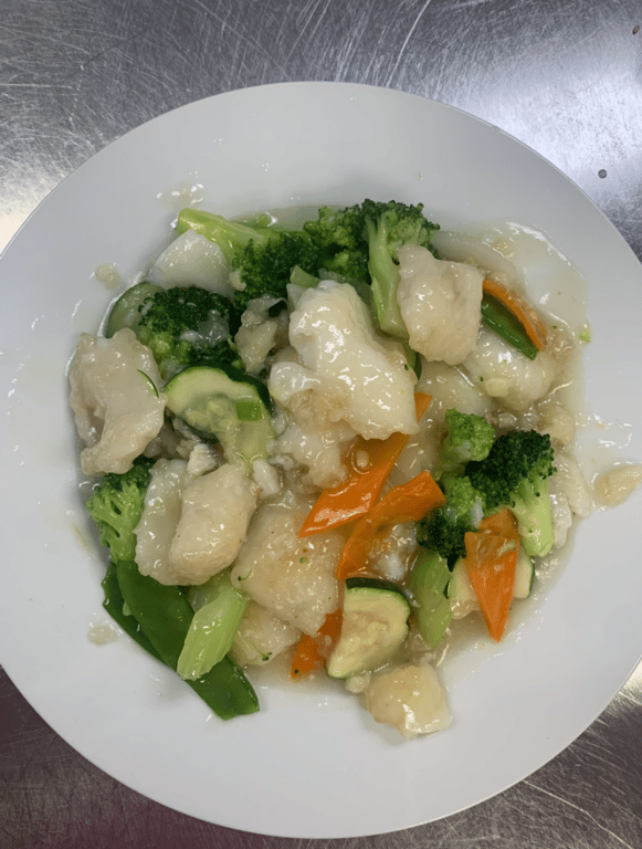 SF14. Stir Fried Fish Fillet with Vegetables
