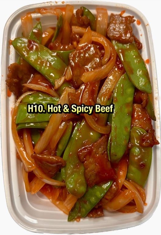 H10. 干烧牛 Hot & Spicy Beef