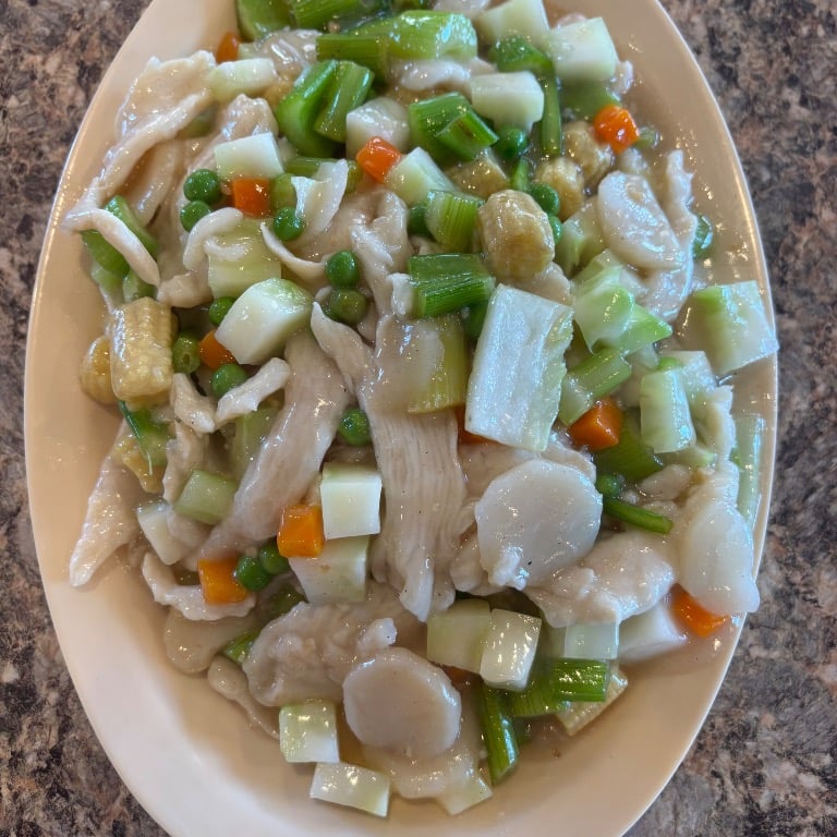 28. 鸡什锦炒碎 Subgum Chicken Chop Suey