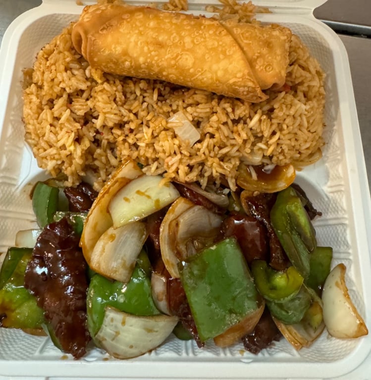 H24. Beef with Broccoli and Chicken Wings (2)