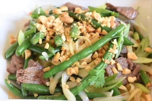 **Green Bean Beef Noodle