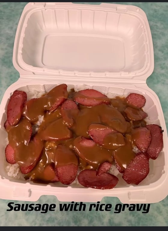 9. Sausage Rice w. Gravy