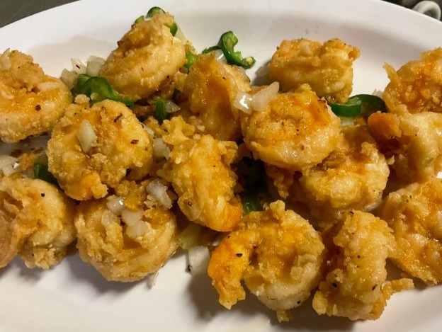 SP15. Peppery Salt Jumbo Shrimp (w.out shell) 椒盐无壳大虾